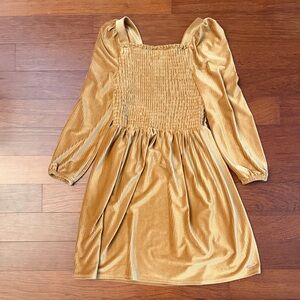 Girls Velvet Dress